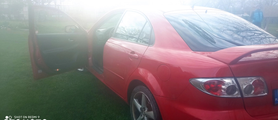 Mazda 6 cena 7000 przebieg: 286000, rok produkcji 2004 z Grodków małe 172